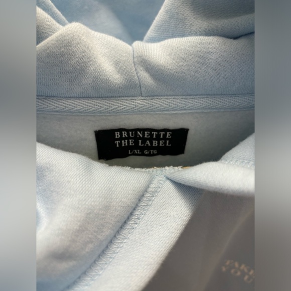 NWOT, Brunette the Label Take Care of Each Other Big Sister Hoodie - Picture 2 of 3